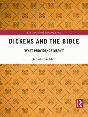 cover image of Dickens and the Bible